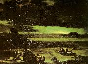 charles billoin scene de deluge oil painting artist